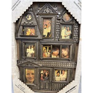 Vintage Syroco Victorian House Picture Frame Holds 12 Photos Wall Hanging